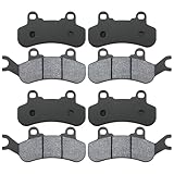 Neomech Front and Rear Brake Pads for Can-Am Maverick X3 Max...
