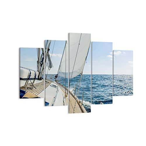 Art wall EA150x100-3647 grand tableau mer pour habiller un grand mur de salon vide