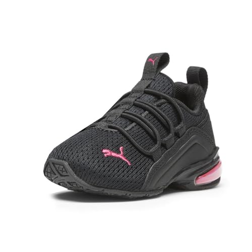 PUMA Toddler Girls Axelion Slip On Sneakers Shoes Casual - Black2