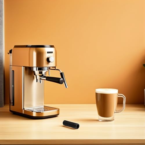 VILLCASE Funda de Goma Aislante para Varilla de Vapor Espresso 9,5 Mm, Protector de Seguridad Resistente al Calor para Máquina de Café, 2 Piezas, Accesorio para Cafeteras Domésticas - imagen 7
