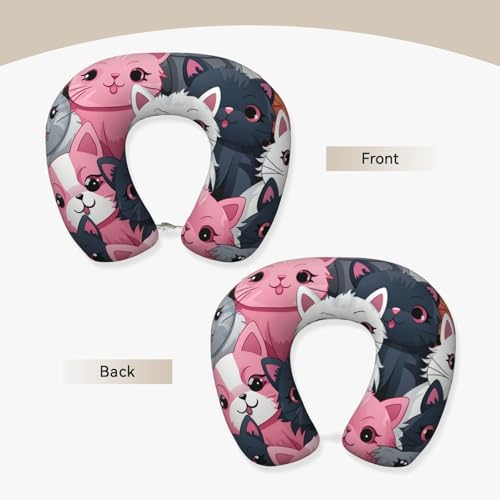 Almohada de espuma viscoelástica para viaje tamaño estándar miniatura 4