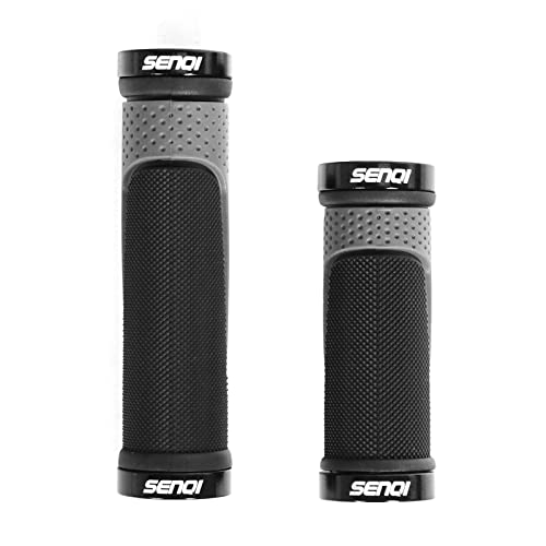Poignées de vélo légères SENQI pour guidon 22,2 mm et VTT