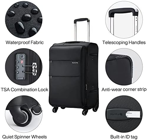 Hanke 24" Softside Expandable Checked In