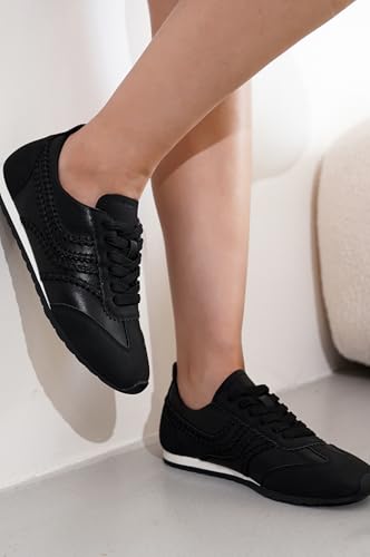 Image of Project Cloud Womens Barefoot Sneakers with Memory Foam & Non Slip (Monica) | Lace Up Shoes for Women - Lightweight Casual Women Footwear Comfortable Fashion Sneakers for Women - Versatile Women Shoes