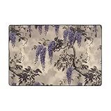 Structure inférieure : le fond du tapis de sol est fabriqué en tissu non tissé + fond en plastique, ce qui est plus antidérapant et durable.