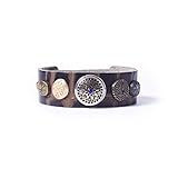  NOOSA PURE Armband DIVALI CROCO brown Größe S - ohne Chunks