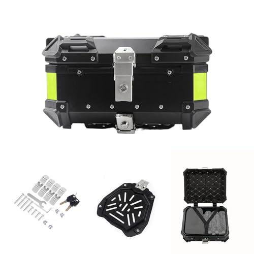 Coffre de moto de voyage arrière étanche pour rangement de bagages 32L
