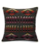 Ruth&Boaz Inka Pattern Square Decor Pillow Case Cushion Cover (18'x18',T-Grey-A)
