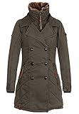 naketano mantel knastrologin Material: 100% Baumwolle Damen Jacke Naketano Averell BlÃ·dmann III Jacke Olive XS