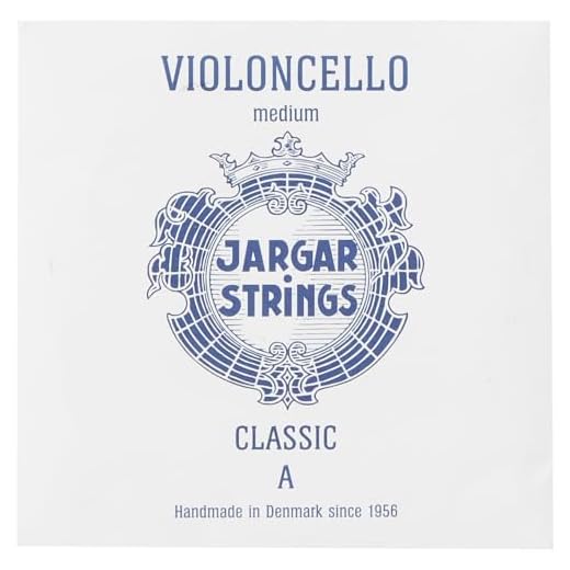 JARGAR Cuerda para Violonchelo La "Classic" acero-cromo Medium