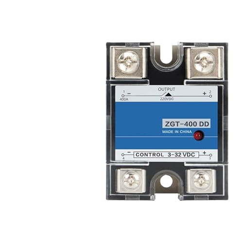 Relais JGX SSR-400DD 400A tension monophasé 220V 380V 600V DC contrôle DC
