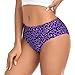 Nevjipu Womens Underwear Seamless - Purple Leopard print fashion Ladies No Show Underwear Briefs Panties Panty Bikini