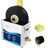 Fonction de rotation automatique : inutile de retourner les disques manuellement, le mécanisme de rotation intégré nettoie les deux faces simultanément. Gagnez du temps et de l’énergie tout en nettoyant efficacement jusqu’à 6 disques vinyles en un seul cycle.