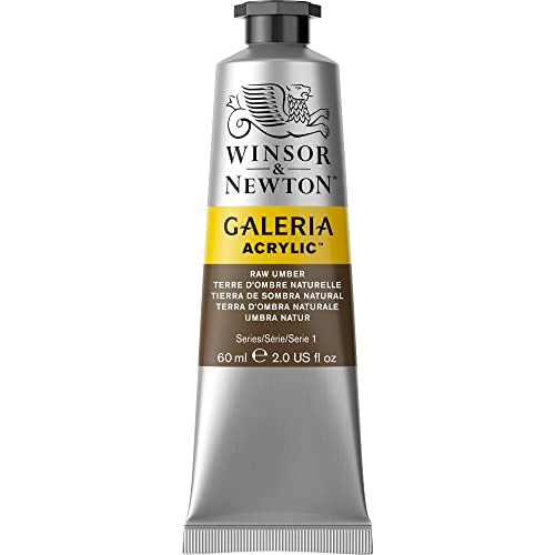 Image of Reeves Winsor and Newton Galeria Acrylic Paint, 60ml Tube, Raw Umber