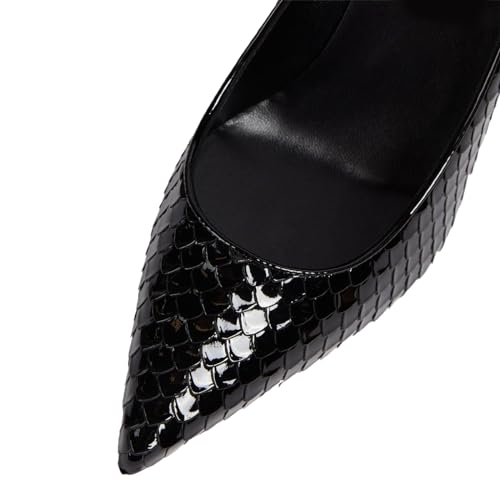 XYD Women's Romantic Rose Heel (100mm) Closed Pointed Toe Slip On Pumps Bridal Sexy Lady Formal Event Evening Dress Shoes2