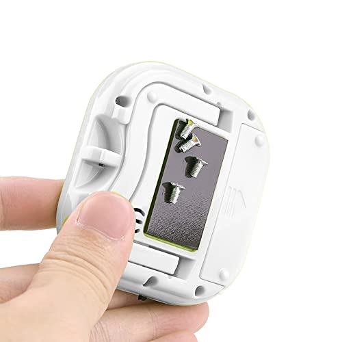 Wolpin-Digital-Kitchen-Timer-Stopwatch-Countdown-Large-Digits-Loud-Alarm-Magnetic-Stand-Round-for-Cooking-Baking-Kids-Study-Teacher-Shower-Bathroom-Oven-Round-Back-Stand-Hanging-Hole-White