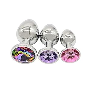 22Pleasure Anale plug set | extreem spannende 3-delige set klein, medium, groot | anale training | butt plug | beginners tot gevorderden | seksspeelgoed voor vrouw, man, paren | anale oprekkers