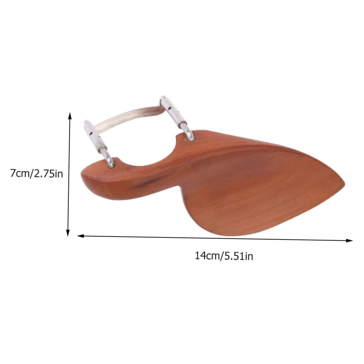 Toddmomy Finger Tape Violin Chinrest for Violin Replacement Chin Holder for Violinists