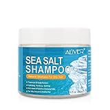 Shampooing au sel de mer, shampooing antipelliculaire, traitement du cuir chevelu qui démange pour le psoriasis du cuir chevelu, soulagement du cuir chevelu qui démange, hommes femmes 240 ml