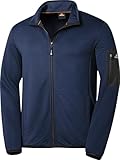 NORDCAP Herren Sportjacke, leichte & atmungsaktive Übergangsjacke, sportlich-bequem, ideal für Freizeit, Alltag & Radtouren, mit 3 Reißverschlusstaschen, Marine, Gr. XL