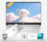 HP 14' Laptop with Copilot AI • Intel 4-Core N150 CPU • 8GB RAM • 128GB SSD • Windows 11 • Microsoft 365 • Thin & Portable for Work & Daily Use