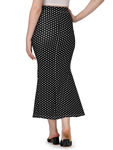 Image of Mehrang Lycra Saree Shapewear Petticoat for Women, Cotton Blended,Petticoat,Skirts for Women,Shape Wear Dress for Saree
