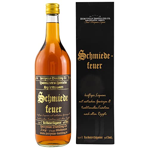 Hammerschmiede Schmiedefeuer 56% Vol. 1,0 Liter im Geschenkkarton
