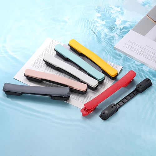 sourcing map Manija de equipaje de repuesto de 8.5 pulgadas, correa de transporte de plástico, piezas de repuesto para maletas con tornillos - imagen 4