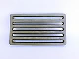 barre LB METALMECCANICA griglia ghisa camino 28X15 cm,Fondello,grata,stufe,termocamini LB-GC280150