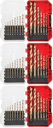 Image of CRAFTSMAN Drill Bit Set, Gold Oxide, 14-Piece (CMAM2214) (Pack of 3)