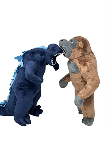 Best Godzill vs Kong Plush Toys Set / 12 Inches Godzilla vs Kong Toys Comes with Keychain / Godzilla vs Kong Doll