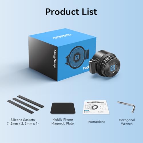 Adaptador magnético para móviles en prismáticos y telescopios con ocular 36-46mm APEXEL 7