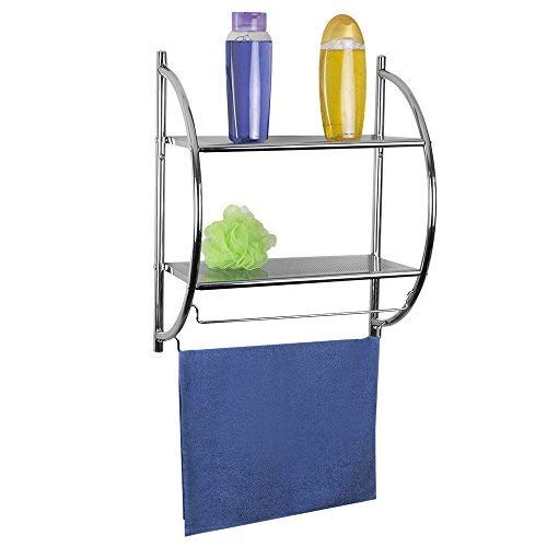 Home Basics Bs10105 Bath Shelf, Chrome #TOP1