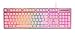 Produktbild DELTACO GAMING PF75 Membran Kabelgebunden Gaming-Tastatur Beleuchtet Deutsch, QWERTZ Pink, Rosa