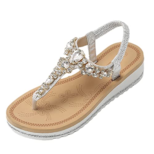 JOMIX Sandali Donna Eleganti Estive Comodi Sandali...