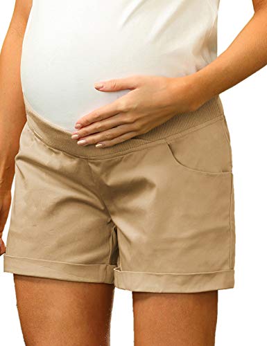 Short d'été fini l'inconfort de la chaleur avec ce modèle taille basse beige L