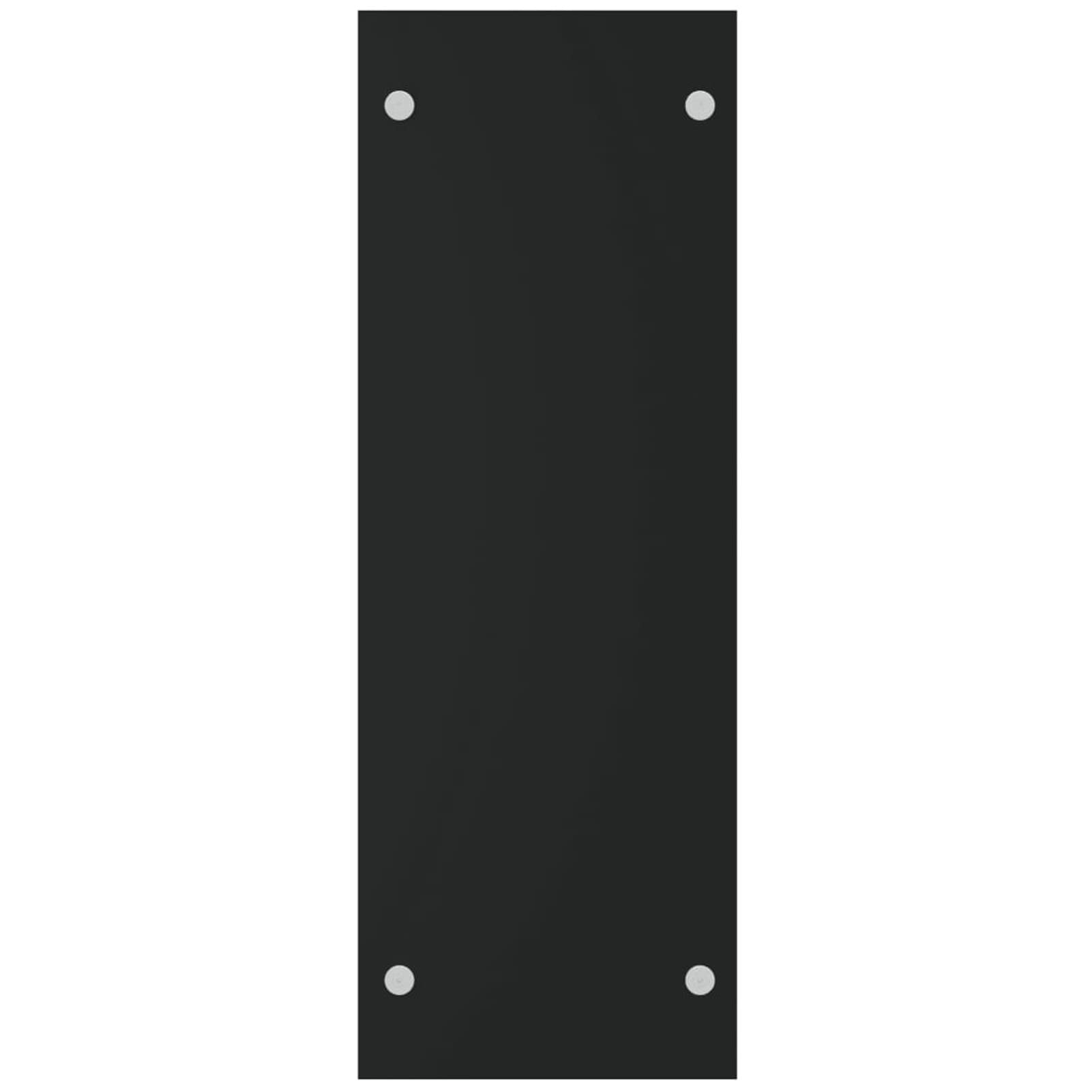 Homgoday Leñera negra 40 x 35 x 100 cm de vidrio templado, leñera de interior, leñera para chimenea, leñera de interior, apilable, estufa estante de madera