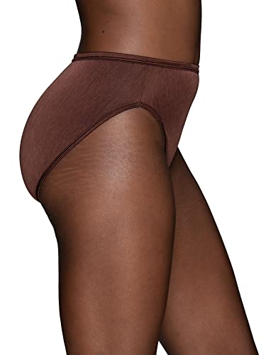 Image of Vanity Fair Women's Illumination Hi Cut Panties, Silky Stretch & Satin Trim