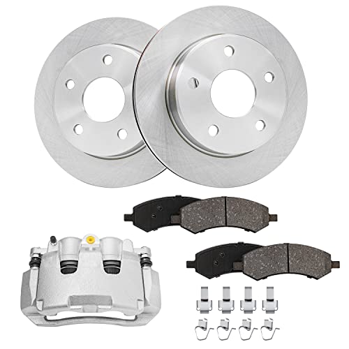 Image of Detroit Axle - Front Brake Kit for 2005-2008 Dodge Dakota