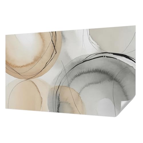 Décor mural adhésif pour chambre à coucher et salon moderne - 2