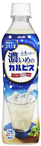 アサヒ飲料 濃いめのカルピス手売り用 490mlペットボトル 24本入 乳飲料 乳酸菌飲料 Ensino Ssp Go Gov Br