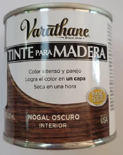 El mejor review de Tintes naturales para Madera los preferidos por los clientes. 33 Tinte para Madera Varathane Color Nogal Oscuro 237ml