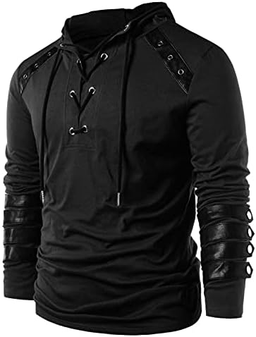Hoodies for Men,Men's Polka Dot Zipper Pocket Hooded Sweater Casual Workout Sport Sweatshirt Hoodies Pullover Tops