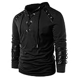 Hoodies for Men,Men's Polka Dot Zipper Pocket Hooded Sweater Casual Workout Sport Sweatshirt Hoodies