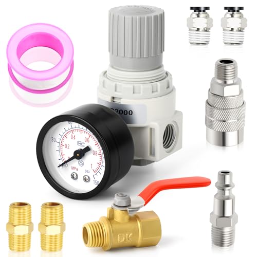 Top 10 Best Air Compressor Pressure Regulator Reviews & Buying Guide