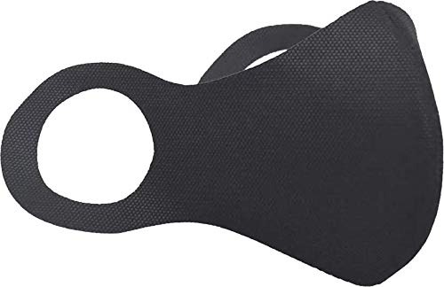 Mascara TNT BIC - Tipo Ninja Preta - Tamanho P - Pacote 10 Un, CBEMED