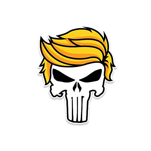 Trump Skull Trump 2020 Vinyl Decal by NEO Tactical Gear - Made in The USA (1)