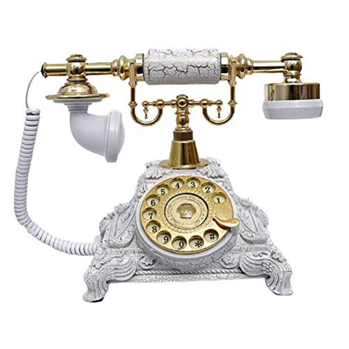 Téléphone fixe antique HJMMWT de style classique pour une décoration de bureau raffinée