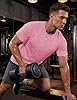 MAGCOMSEN Gym T Shirt Men Running Short Sleeve Workout T-Shirt Training Athletic Top Sports Lightweight Tshirt,Pink,XL #1