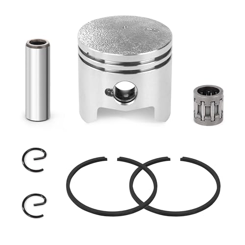 Tunejoy Pistón Kit Reemplazo 40mm Juego de Pistón de Motor Pistón Kit Asamblea Reemplazo para Dirt Pit Bike ATV Scooter Quad 43cc
